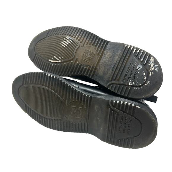 Dr. Martens Flora Chelsea Boots Pull-On Leather Polished Black‎ Size US 9 - Picture 12 of 13